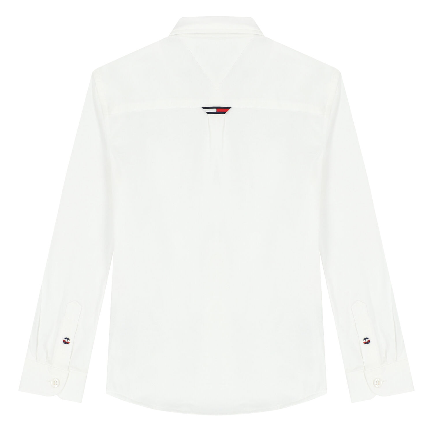 Boys White Logo Shirt, 1, hi-res image number null