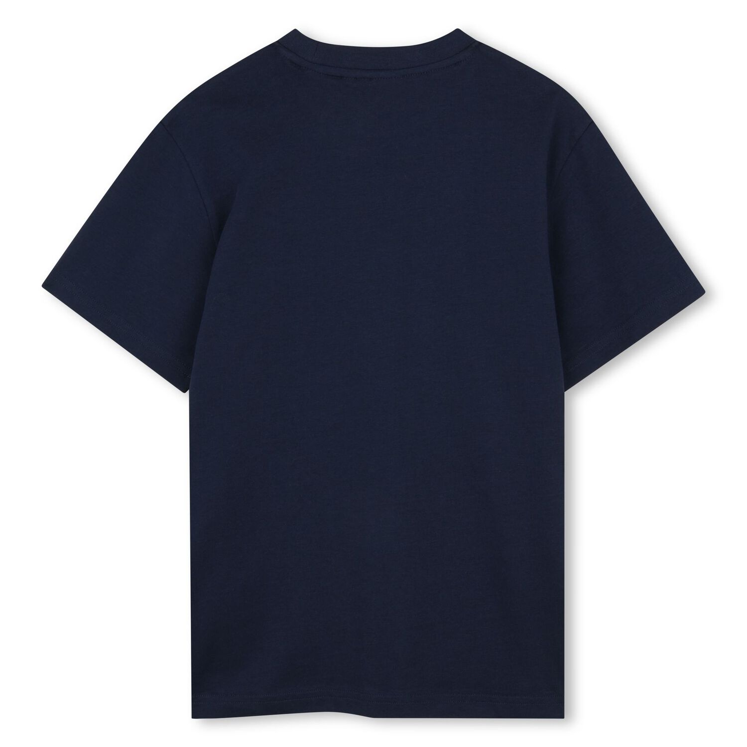 Boys Navy Blue Logo T-Shirt , 5, hi-res