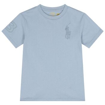 Boys Blue Logo T-Shirt
