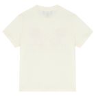 Boys Ivory Logo T-Shirt, 1, hi-res