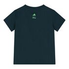 Baby Boys Green & Ivory Disney Logo Shorts Set, 1, hi-res