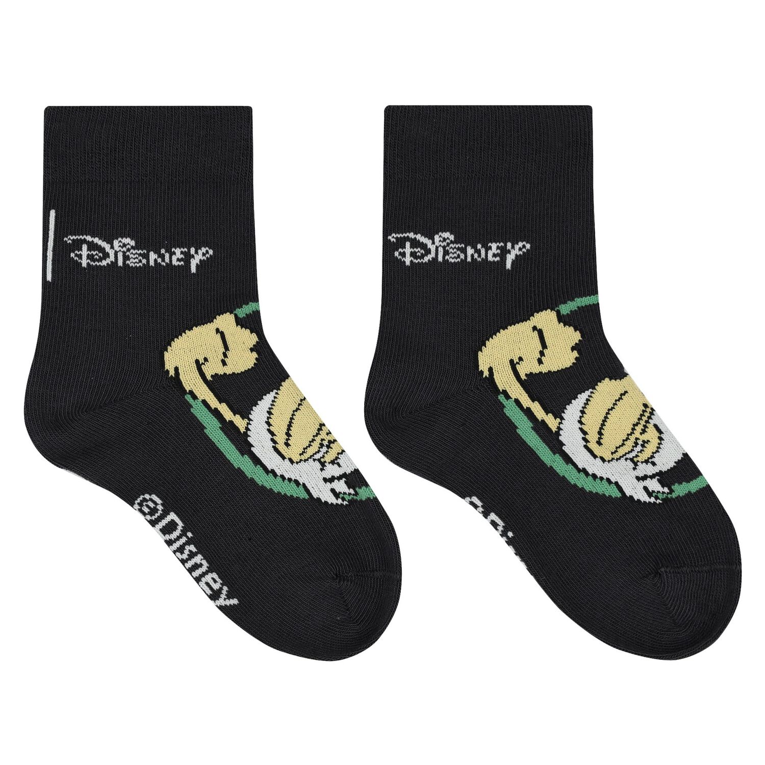 Multi-Coloured Disney Logo Socks ( 5-Pack ), 1, hi-res image number null