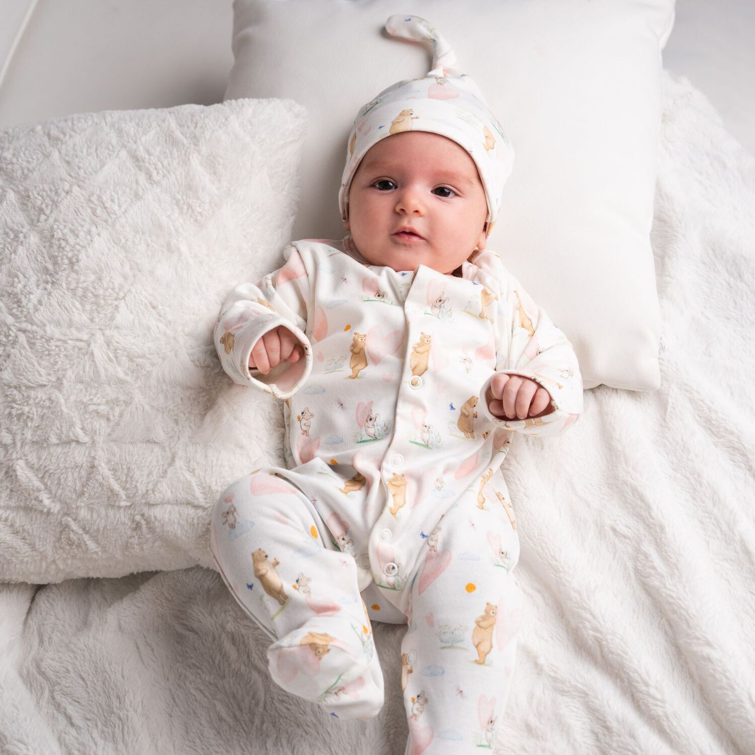 أفرول بنات بطبعة باللون الأبيض, 1, hi-res