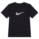  تيشيرت للأولاد بشعار باللون الأسود Dri-Fit, 1, hi-res