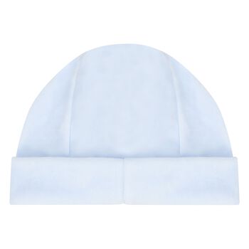 Baby Boys Blue Teddy Bear Hat