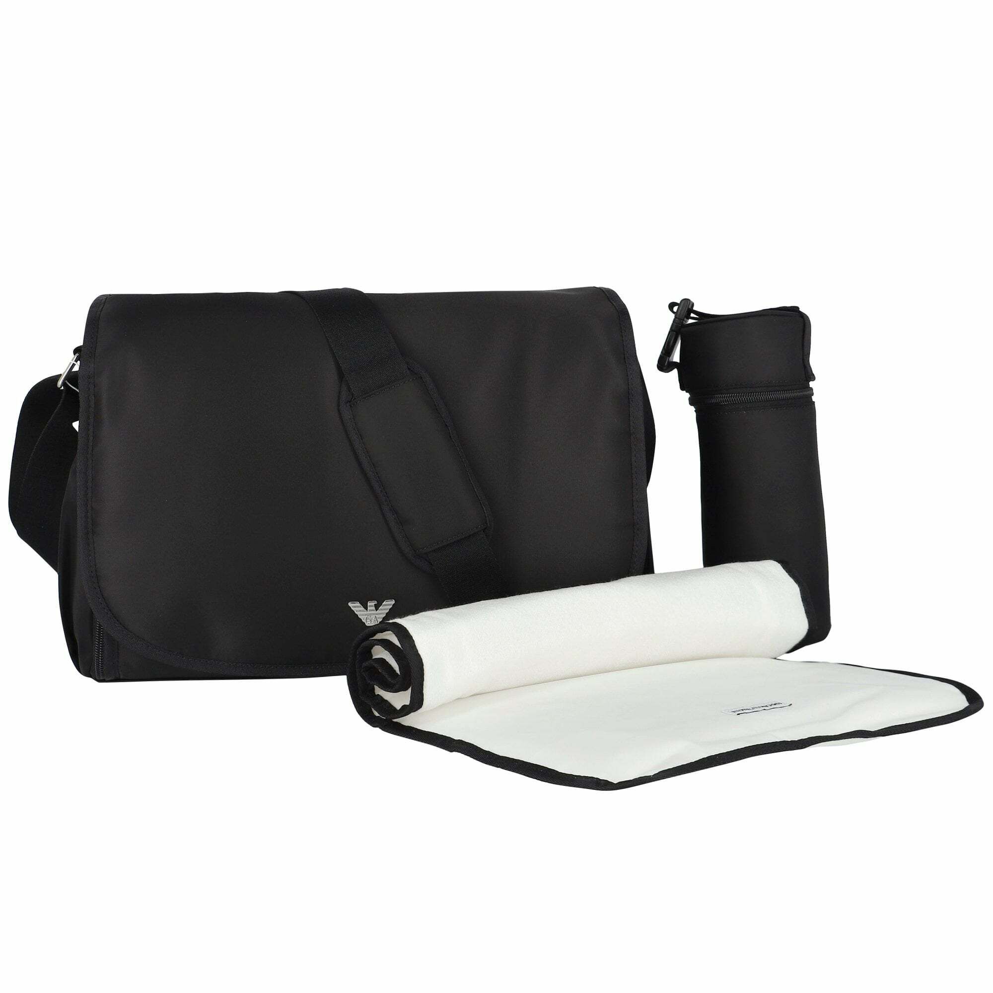 Emporio Armani Black Logo Baby Changing Bag Junior Couture UAE