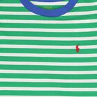 Boys White & Green Logo T-Shirt, 1, hi-res