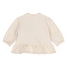 طقم ليجينز للبنات باللون الاحمر والعاجى , 2, hi-res