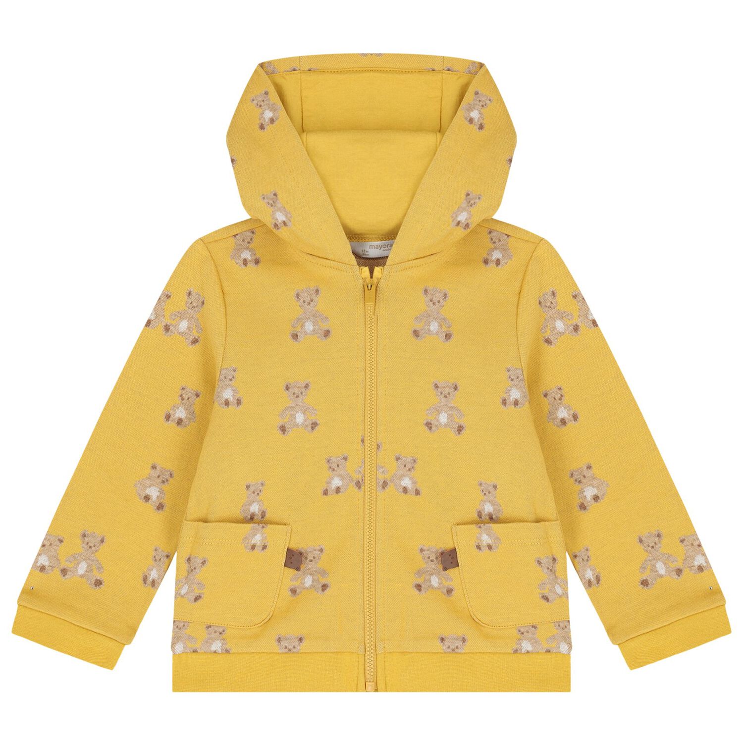  بدلة رياضية للأولاد باللون الأصفر والعاجي والبيج  ( 3 قطع), 1, hi-res