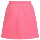 Girls Pink Logo Skirt, 2, hi-res