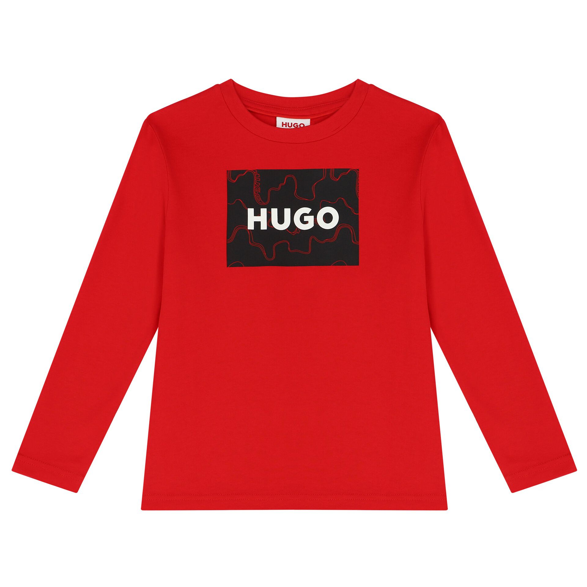 Red long store sleeve t shirt