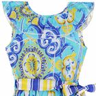 Girls Multi-Colored Printed Dress, 1, hi-res