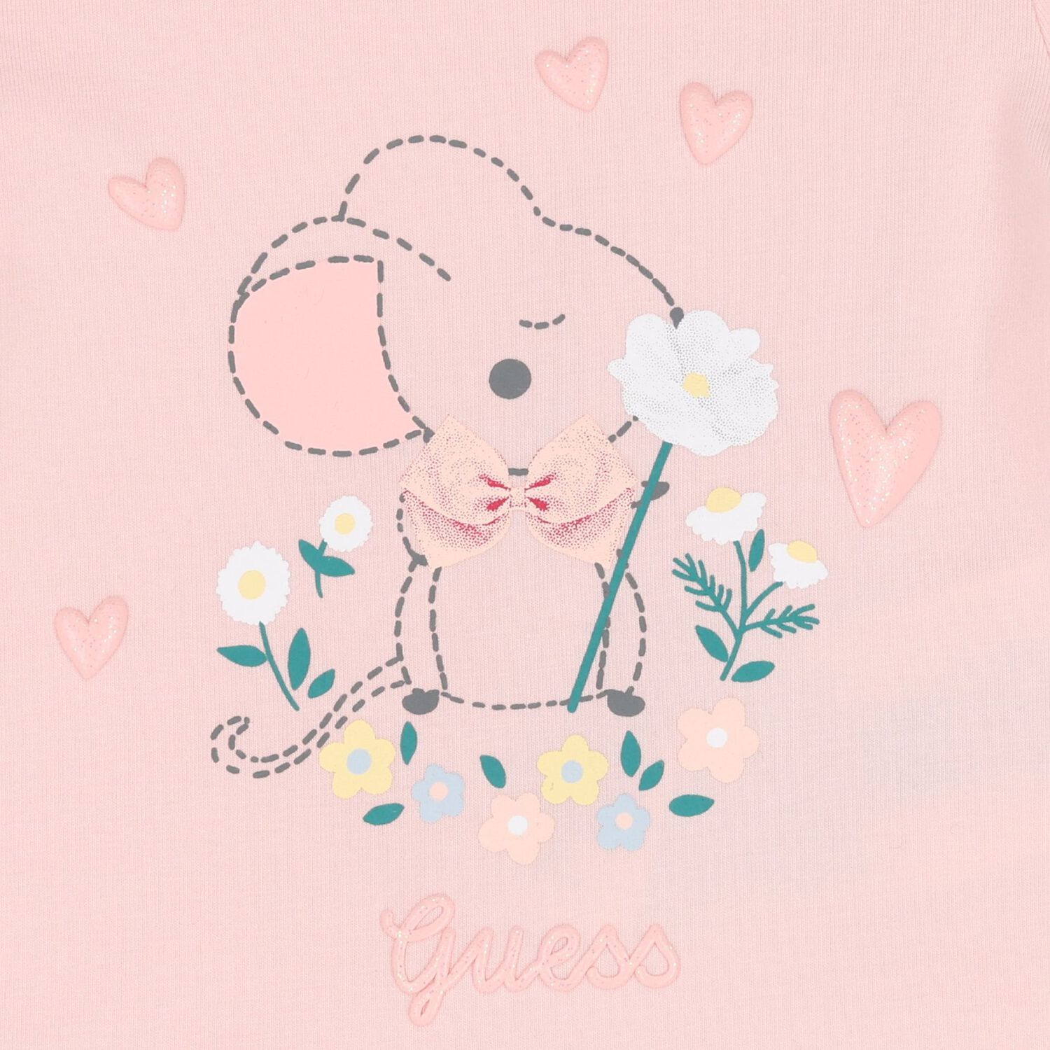 Baby Girls Beige Logo Tracksuit ( 3 Piece ), 1, hi-res