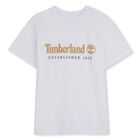 Boys White Logo T-Shirt, 1, hi-res