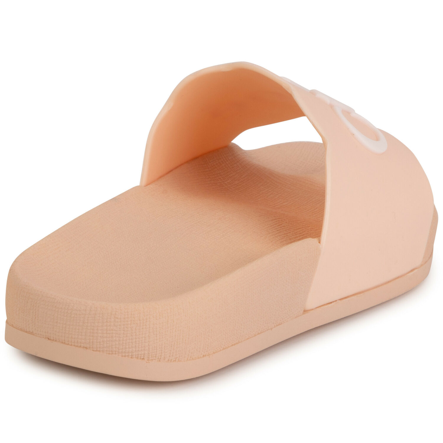Girls Pale Pink Logo Sliders, 1, hi-res image number null