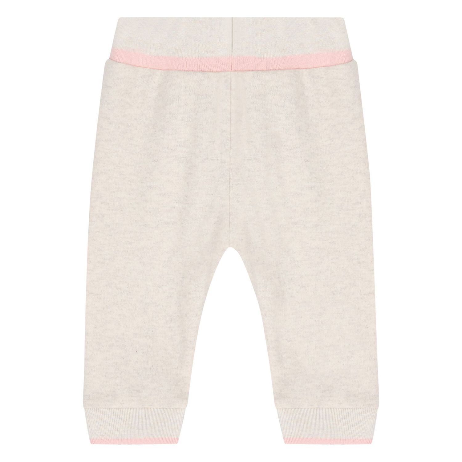 Baby Girls Beige Logo Tracksuit ( 3 Piece ), 1, hi-res