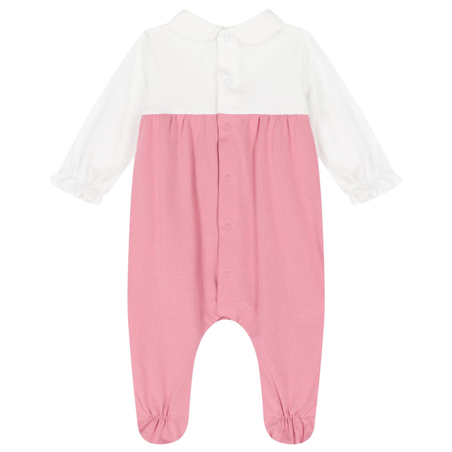 افارول للبنات باللونين الأبيض والوردي (قطعتين), 1, hi-res