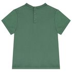 Younger Boys Green, Ivory & Black T-Shirts (3 Pack), 1, hi-res