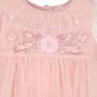 Baby Girls Pink Sequin Tulle Dress Set, 1, hi-res
