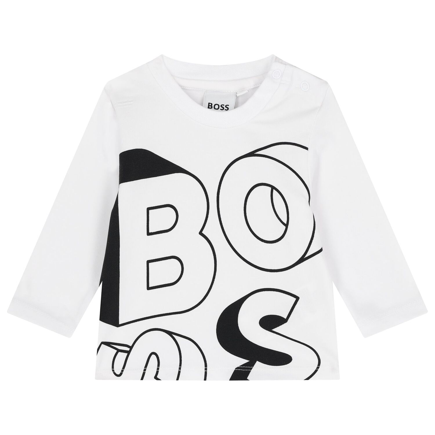 طقم بدله رياضيه للاولاد بالشعار باللون البيج والابيض , 3, hi-res