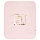 Baby Girls Pink & Gold Logo Blanket, 2, hi-res