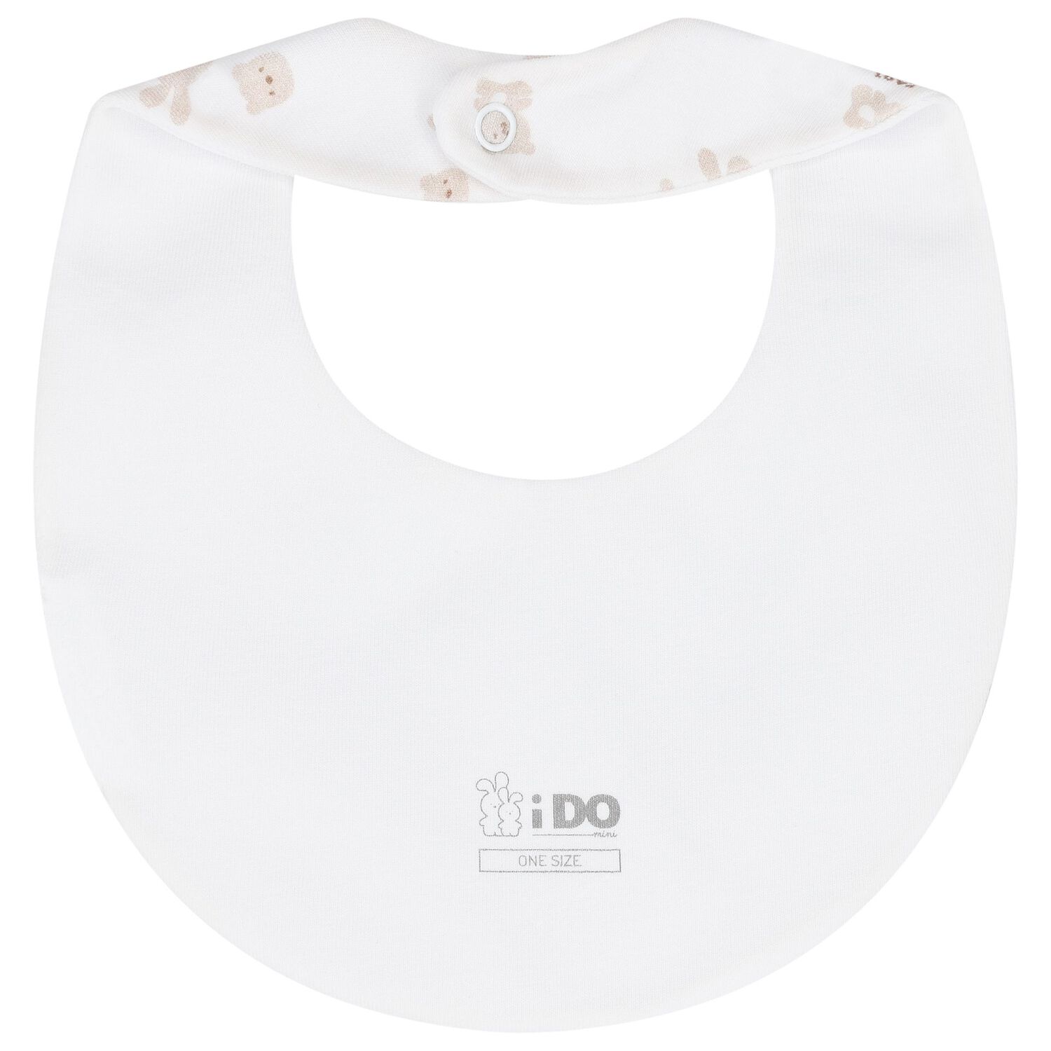 طقم هدايا افارولبطبعة الدب تيدي باللونين الأبيض والبيج, 1, hi-res