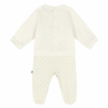Ivory & Gold Babygrow