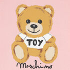 فستان بشعار تيدي باللون الزهري, 1, hi-res