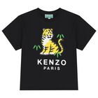 Black Tiger Logo T-Shirt, 1, hi-res