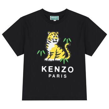 Black Tiger Logo T-Shirt