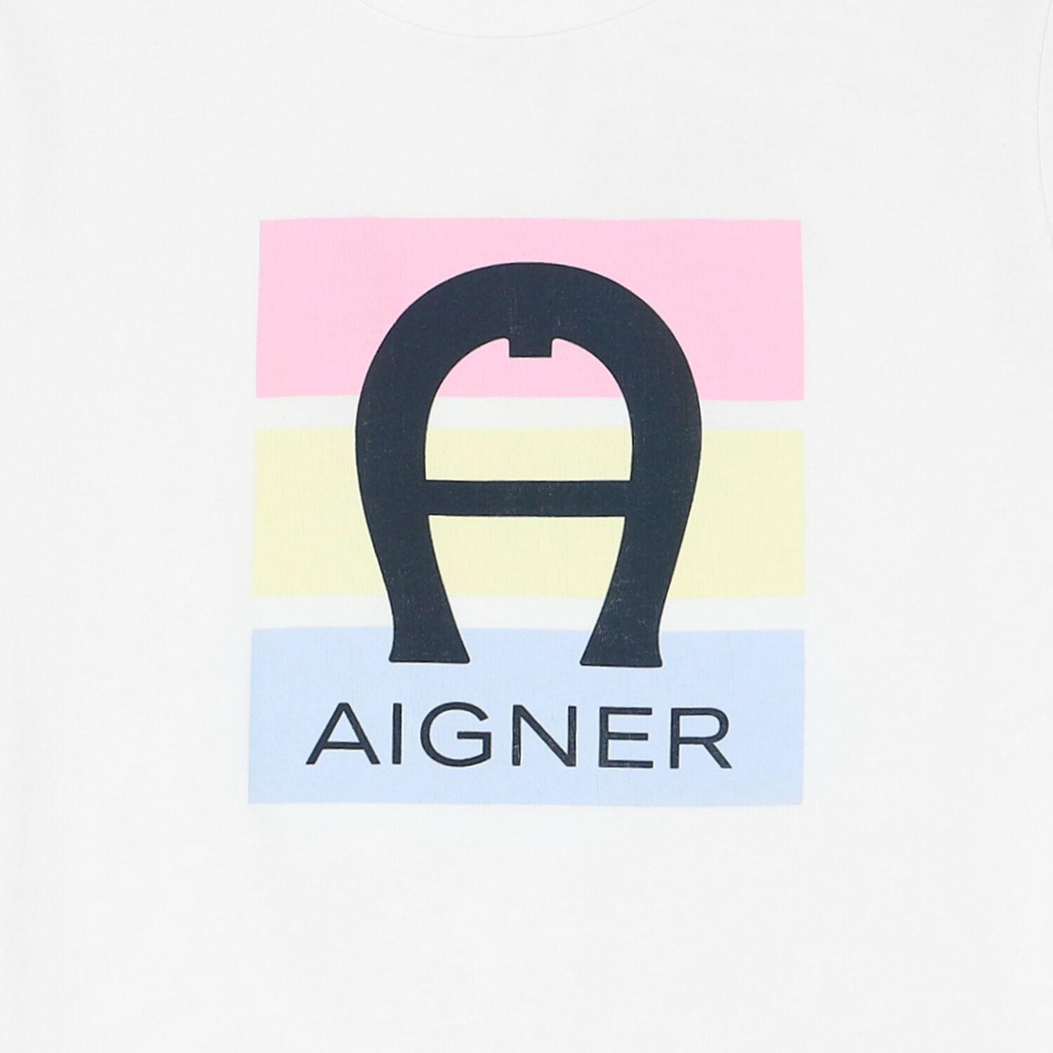 تيشيرت بنات بالشعار باللون الأبيض, 1, hi-res