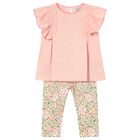 طقم ليجنز وردي وأبيض وأخضر للفتيات الصغيرات, 1, hi-res