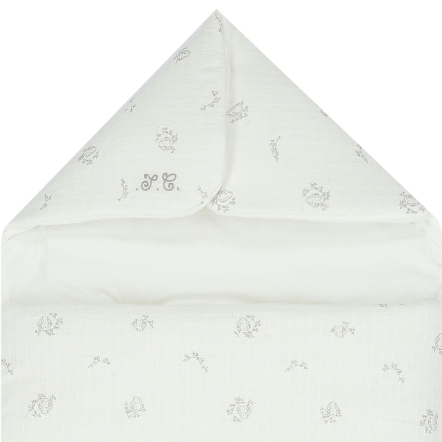 مدس بطبعة باللون العاجي, 1, hi-res image number null