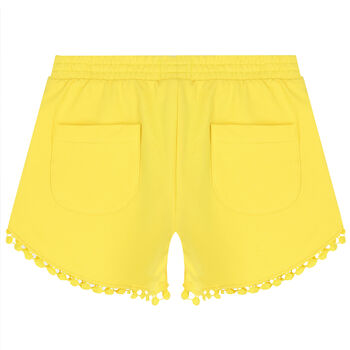 Girls Yellow Shorts