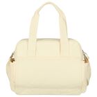 Beige Logo Baby Changing Bag, 1, hi-res