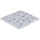 Baby Boys White Boats At Sea Blanket, 1, hi-res