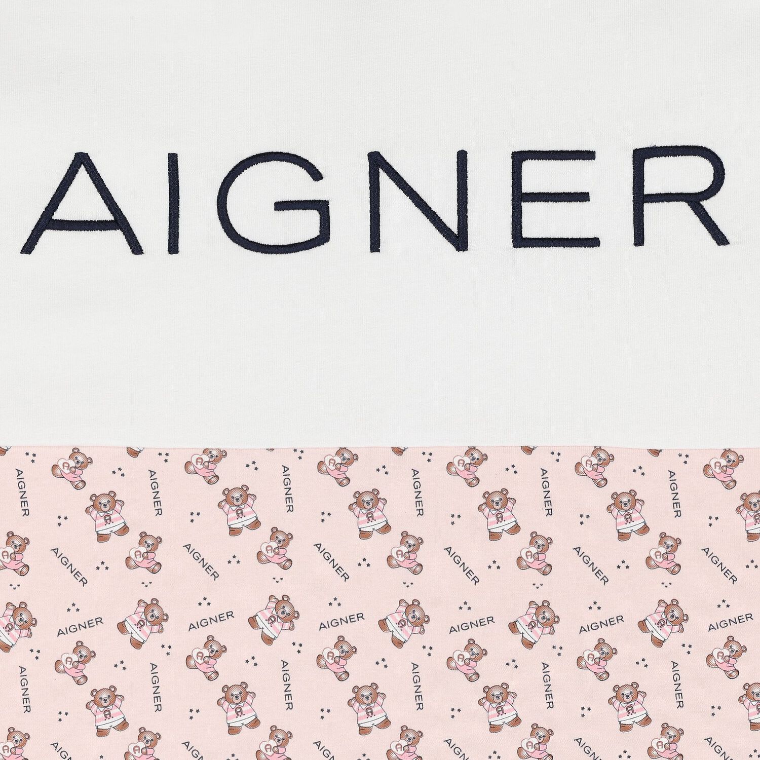 بطانية بنات بالشعار باللون الأبيض والوردي, 3, hi-res image number null