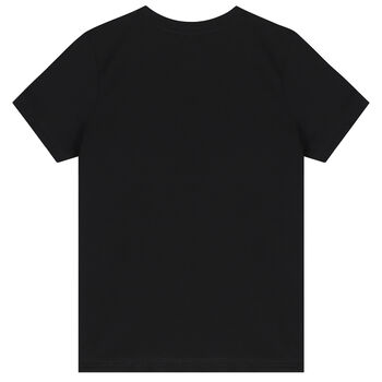Boys Black Logo T-Shirt