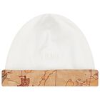 مجموعة هدايا ملابس الأطفال بنقشة خريطة جغرافية باللونين الأبيض والبيج, 3, hi-res