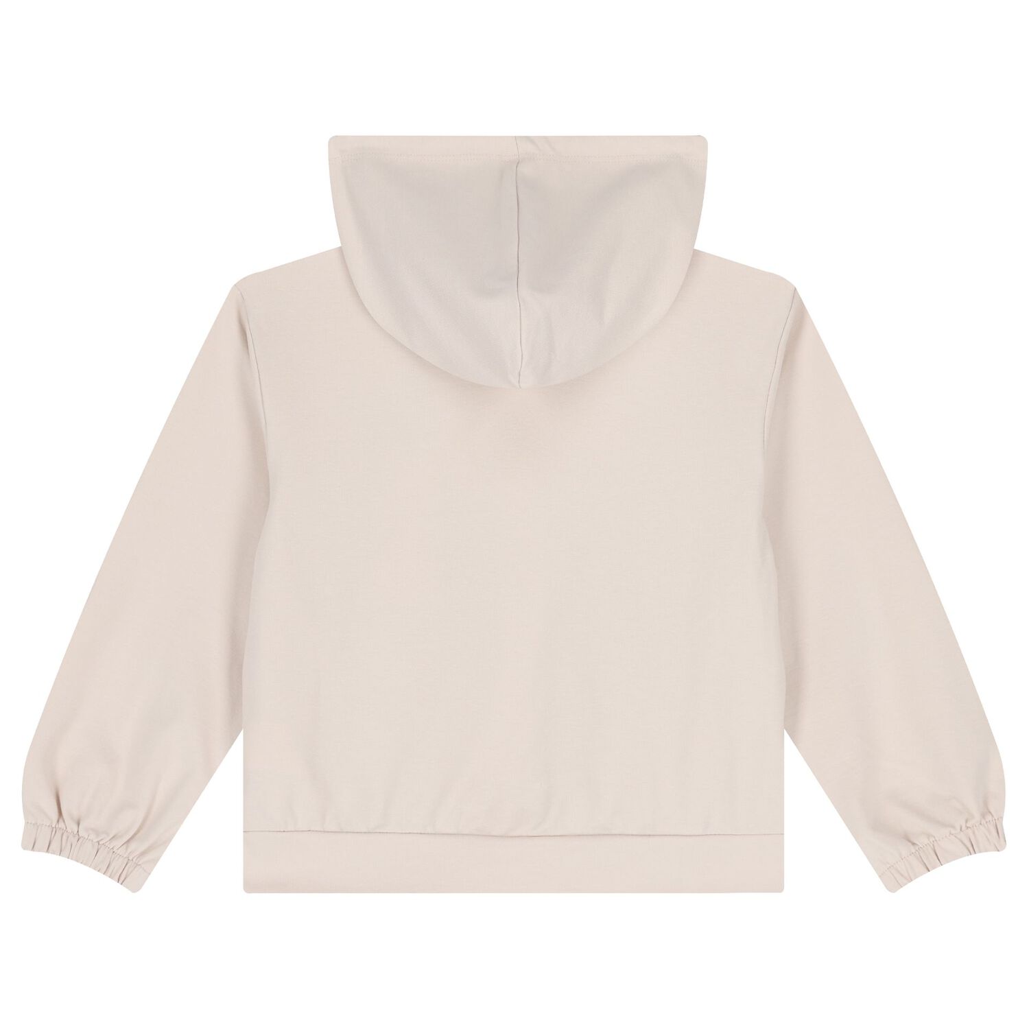 بدلة رياضية للبنات بطبعة دب تيدي باللون البيج, 1, hi-res