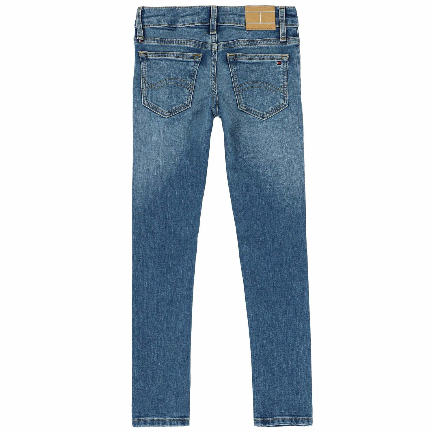 Girls Mid Blue Nora Jeans, 2, hi-res image number null