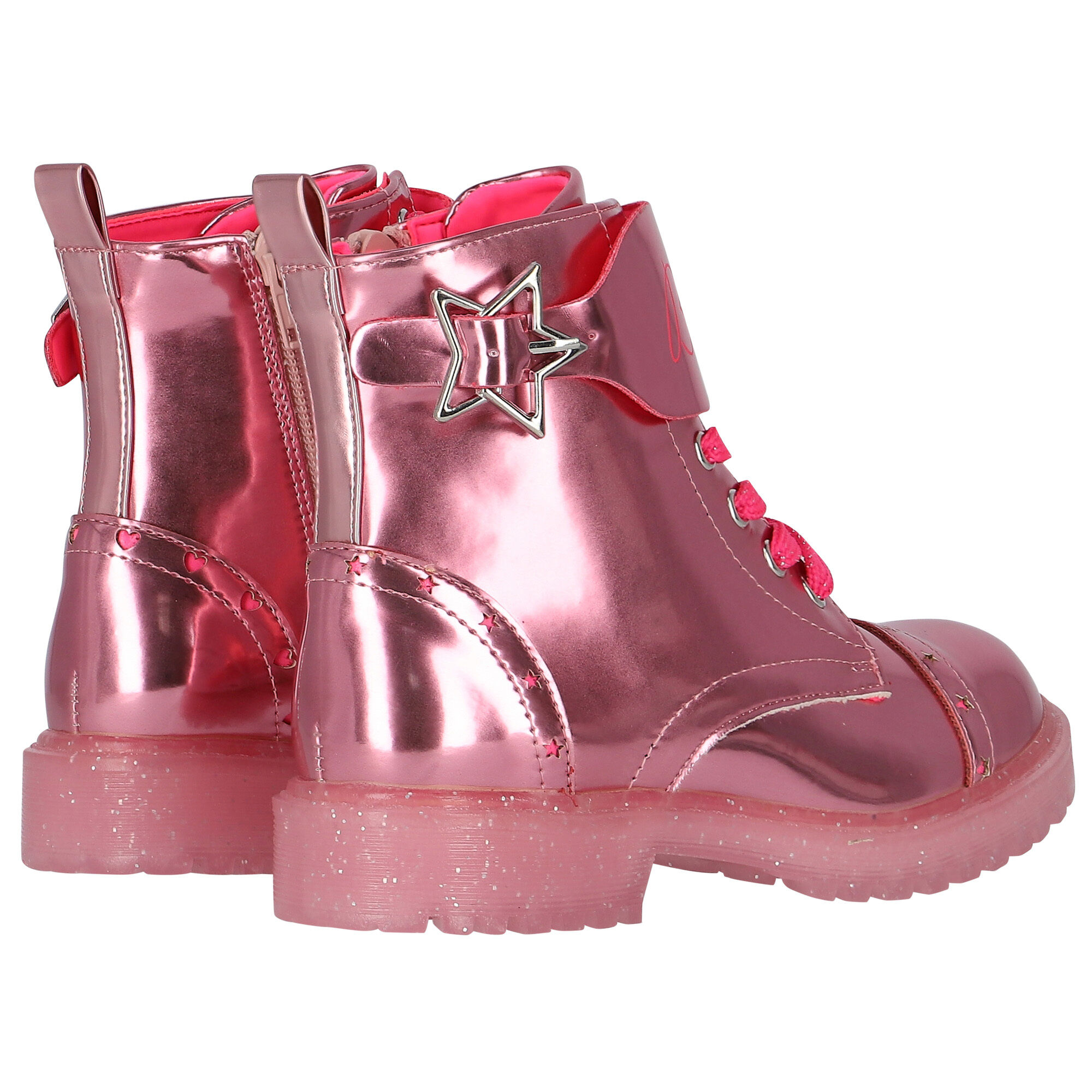 Girls pink deals boots