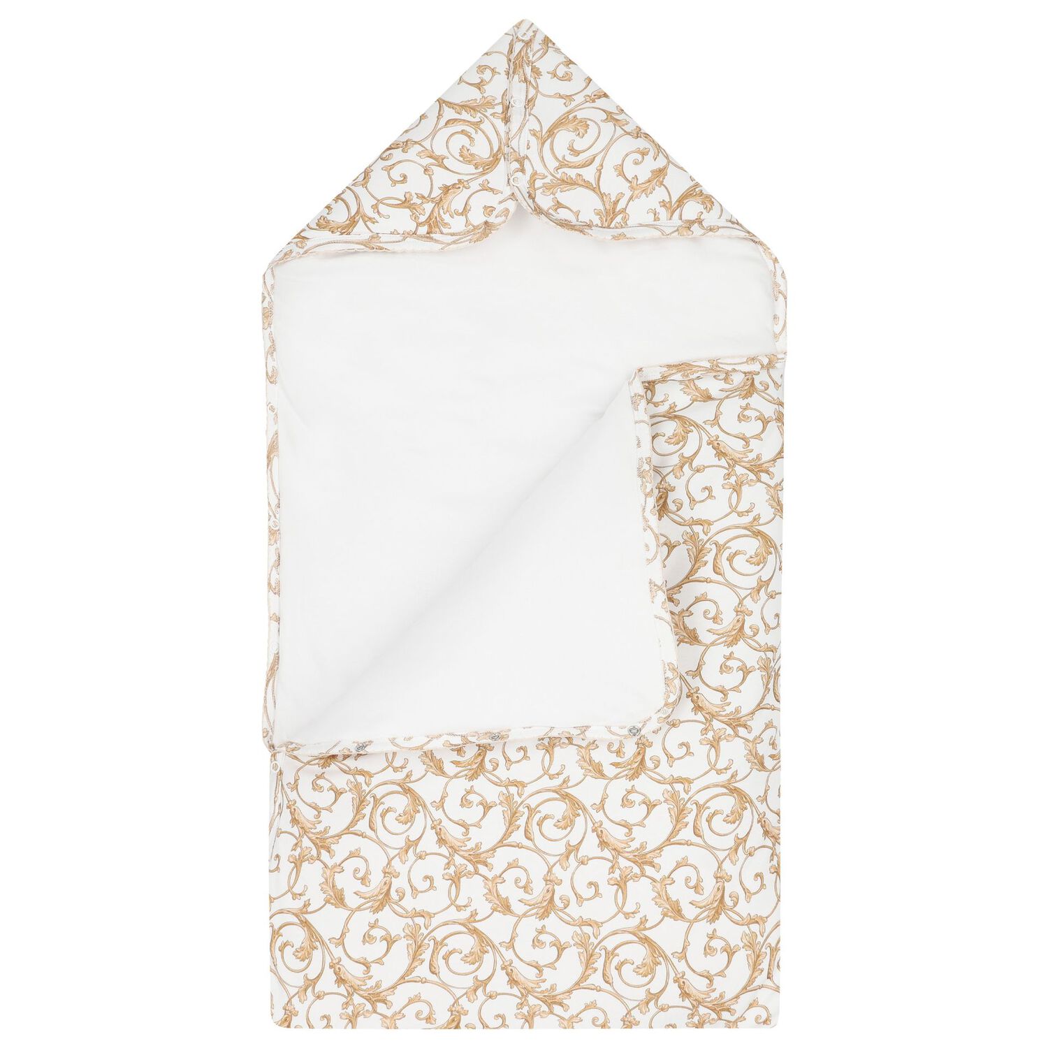 مدس اطفال باللون الابيض والذهبي , 1, hi-res