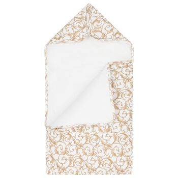White & Gold Baby Nest