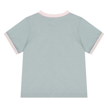 Younger Girls Green Bird Logo T-Shirt
