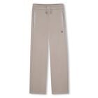 Girls Beige Embellished Logo Trousers, 1, hi-res