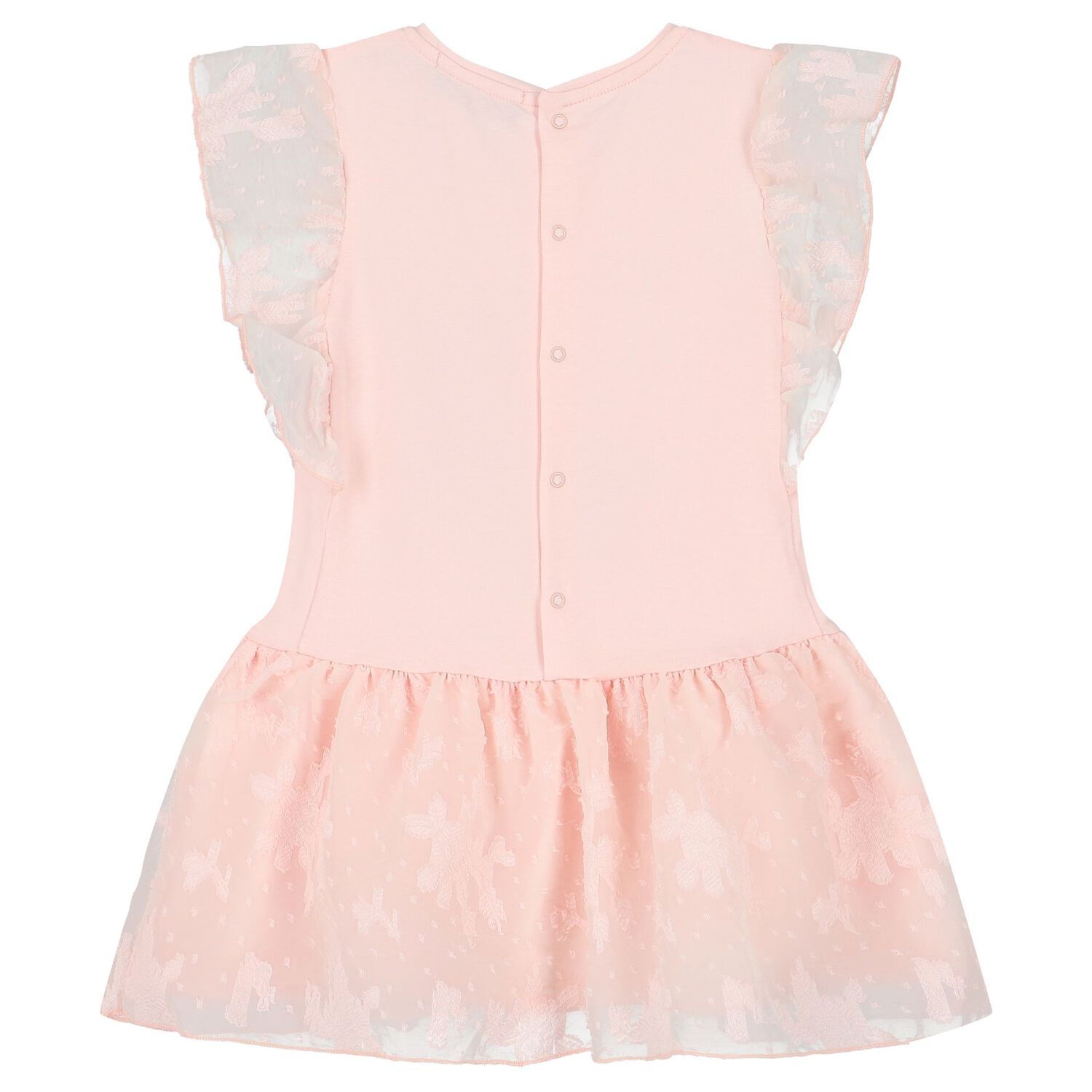 Younger Girls Pink Logo Bag Dress, 3, hi-res