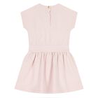 Younger Girls Pink Logo Dress, 3, hi-res