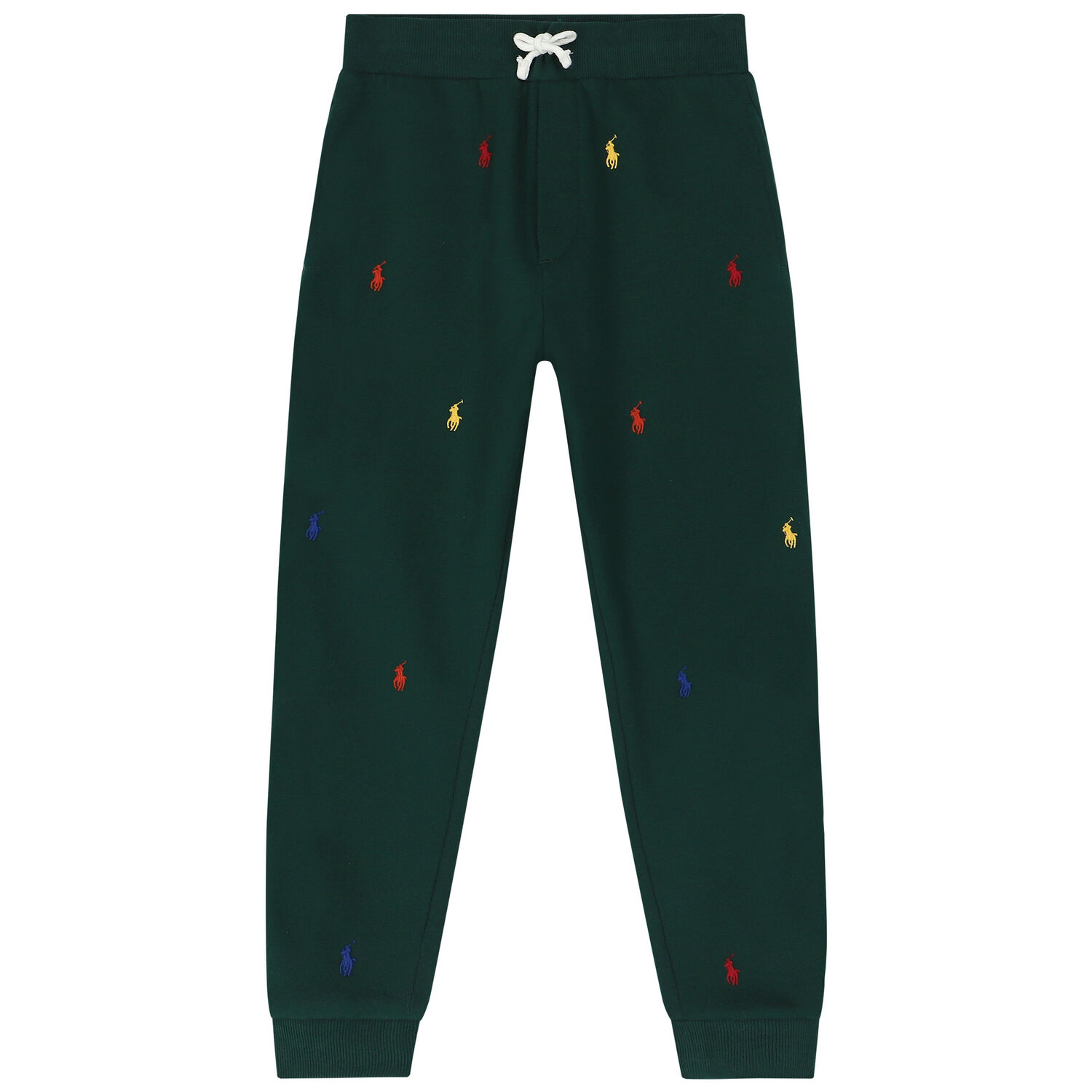 Boys Green Logo Joggers, 1, hi-res image number null