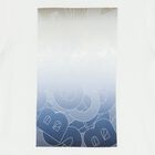 تيشيرت اولاد بالشعار باللون الابيض, 1, hi-res